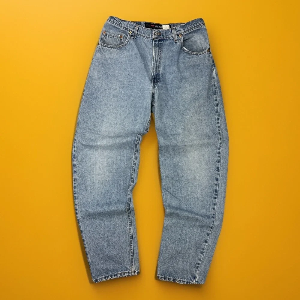 VTG‎ 90s Levi's 520 Special Reserve Loose Tapered Jeans Made USA Dad (Fit 34x34)